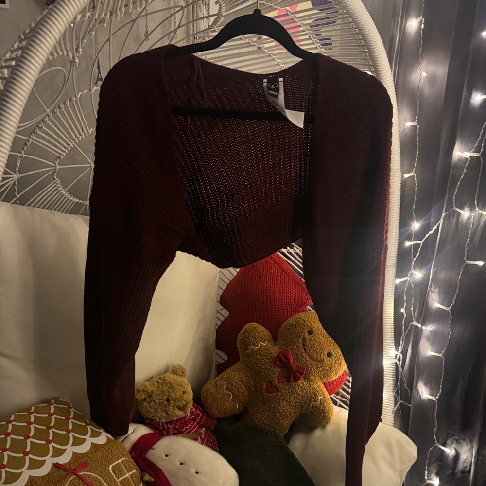 Windsor Deep Burgundy Cardigan- never worn